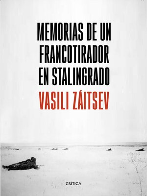 cover image of Memorias de un francotirador en Stalingrado